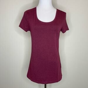 Divided Short Sleeve Scoop Neck T Shirt Medium